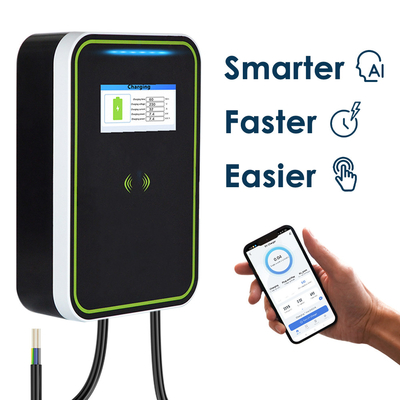 EV-HW Elektroauto Wallbox-Ladegerät-Gewehr-Linie mit Schirm 7KW